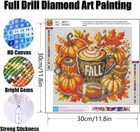 Ekuxom Fall Pumpkin Diamond Art Kit