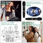 Pro 5 Channel Audio Mixer Mic Set For Live Streaming  Family Karaoke  Studio    