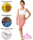 Miss Popular Girls Biker Shorts Soft Comfortable Cotton Spandex Elastic Waistban