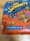 Vintage Little Swimmers - Disney Nemo Pooh Tigger Huggies Medium 24-34lb - Read