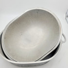 Century Silver Seal Vintage Hammered Aluminum Roaster W Lid Metal Craft Corp