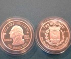 Peseta San Sebastian 2009 Serie Pueblo Puerto Rico Medalla Boricua Quarter Medal