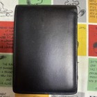 Montblanc Memo Color Black Leather Pad Cover   Billfold No Box Used