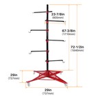 Auto Body Door Hang Hood Fender Panel Holder Tree Paint Stand Bumpers Car Parts