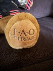 Fao Schwarz Teddy Bear Plush 12  With Macy s Jacket   Tags New