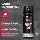 Sabre Tactical Pepper Gel With Belt Holster For Easy Carry  1 8 Fluid Ounces 