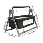Portable Electric Baby Swing Cradle Bassinet Rocking Crib Infant W  Bluetooth