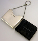 Sampson Mordan Sterling Silver Chatelaine Prayer Book   Holder 1893 Antique