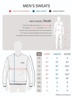 Mens Crew Neck Sweatshirt Solid Cotton French Terry Fleece T Shirts Tee Casual