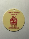Rare Cornell University Golf Club Golf Bag Tag - Ithaca  New York - A Beauty 