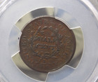 1806 Draped Bust Half Cent  small 6 No Stem  1 2c Pcgs Xf Detail  802 Extra Fine