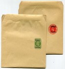 Morocco Agencies 1906 Postal Stationery Wrappers Mi  S 5   S 6 Unused  folded 