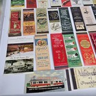 Matchcovers Lot Of 52 Restaurant Diner Related Matchbook Covers Empty 1950s-90s