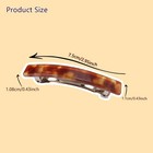 Fumwase 6pcs Hair Barrettes For Women Shell Hair Clip Hair Accessories Barret   