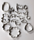 Lot Of 55 Cookie Cutters   Sandwich Bread Cutters - Christmas  Dinosaurs   More 
