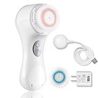 New 2 Speeds White Clarisonic Mia 2 Sonic Facial Skin Cleansing Brush System