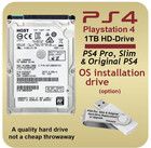Playstation 4 Ps4 Pro Slim Original 1tb Internal Hard Drive Disk Drive Os Option