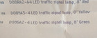  1  Ecolux Inc  8  Green Traffic Light Led -    Never Used   