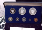1978 Franklin Mint  panama  Proof Silver  8 Coin  Set Box   Coa Ecc c  Inc 