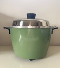 Vintage Tatung Green Rice Cooker Steamer 6 Cup
