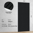 5 Pack Acoustic Panels  47 2 X 23 6 X 0 35 5 Pcs - 47 2     23 6    Black