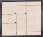 North Borneo 1909 4c Colour Trial Proof Specimen Sheetlet  Rare 