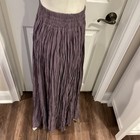 Vintage Longhorn Niver Western Wear Maxi Skirt Women Size Small Elastic Waist