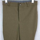 Tuffrider Pants Childrens Sz 12 Taupe Brown Rib Knee Patch Breeches Equestrian