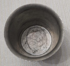 Vintage Perletinn Pewter Round Oslo Metall Norway 93  0106 Cup