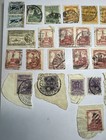 Lot Of 34 Mexico Stamps 1920s-40s Monument Antimalaria On Piece Pairs
