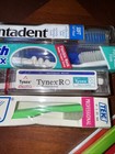 Vintage Toothbrush Lot Of 5- Tek Oral-b  Colgate   Aquafresh  Mentadent New