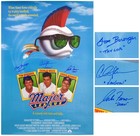Charlie Sheen  Bernsen  Berenger Signed Major League 27x40 Poster W names Ss Coa