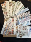  245 Face Value Unused Stamps 22 - 37 Cent Assortment Sheets Blocks Strips