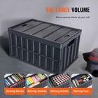 Collapsible Storage Bins With Lids Folding Stackable Containers 65l 3-pack