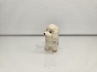 Hagen Renaker Ceramic Miniature Mini White Bichon Frise Dog Figure Figurine
