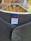 Vintage Tommy Jeans Mens Size L- Large Black Long Sleeve Shirt 100  Cotton Vgc
