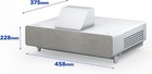 Epson Epiqvision Ultra Ls500 Short Throw Laser Projector White