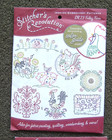Lot Of 4 Stitcher s Revolution Iron-on Embroidery Color Code Patterns  2 Vogart