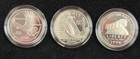 1994 Veterans Commemorative 90  Silver Proof  1 Dollars  3-coin Set  l770 
