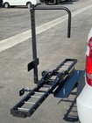 500lbs Motorcycle Scooter Dirt Bike Carrier Hauler Hitch Mount Steel Rack W ramp