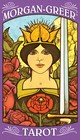 New Morgan-greer Tarot Deck In Collectible Tin Us Games Mini Cards
