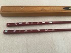 Vintage Chopsticks Japan Mother Of Pearl Abalone