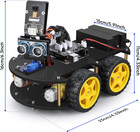 Uno R3 Smart Robot Car Kit V4 For Arduino Robotics For Kids Ages 8-12 12-16 Stem