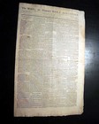 George Washington Administration Era 18th Century American 1793 U s  Newspaper