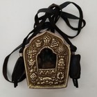 Tibetan Buddhist Green Tara Statue Ghau Prayer Box - Made In Nepal