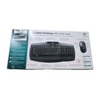New Logitech Cordless Wireless Mx3200 Laser Keyboard mouse Receiver New 