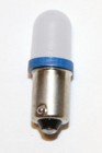 10 Pack  - 6 3 Volt Led Bulb Frosted 44 47 Bayonet Base  ba9s  Pinball - Blue