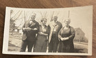 Antique Vintage 1910s-1920s Men Women Family Fashion Original Real Photo P11d16