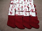 St  Nicholas Square 21   Christmas Personalized  Custom Letters Stocking