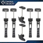 Universal Front   Rear Clamps Hard Tri-fold Tonneau Cover Replacement Parts New